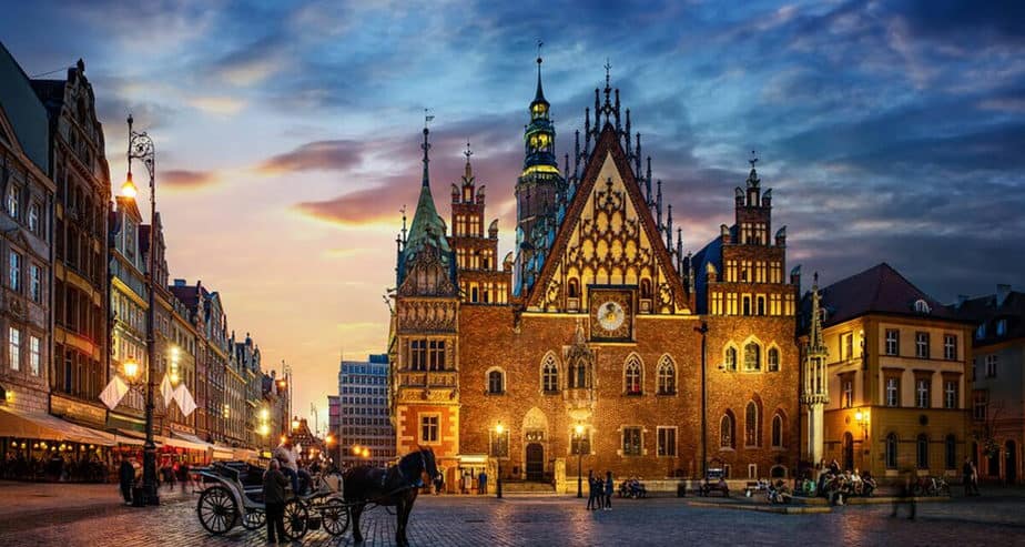 Město Wroclaw má svým návštěvníkům co nabídnout