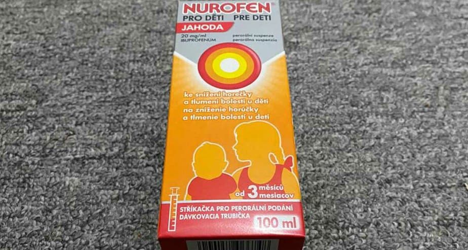 Závadná šarže Nurofen pro děti Jahoda: Sirup vyměňte v lékárně