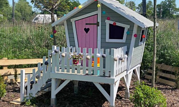 Dětské zahradní domečky jsou prostorem plným zábavy
