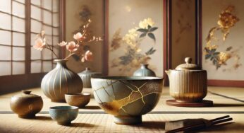 Kintsugi: Umění opravy keramiky se zlatem